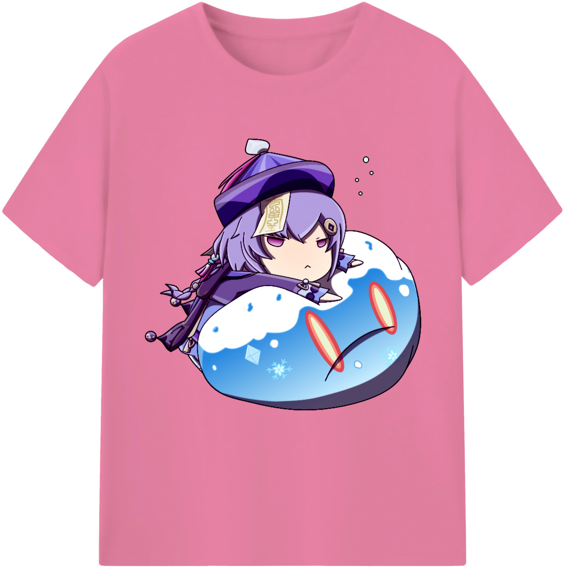 げんし神 七七 なな  genshin Nana 綿100％半袖Tシャツ（フロントプリント）